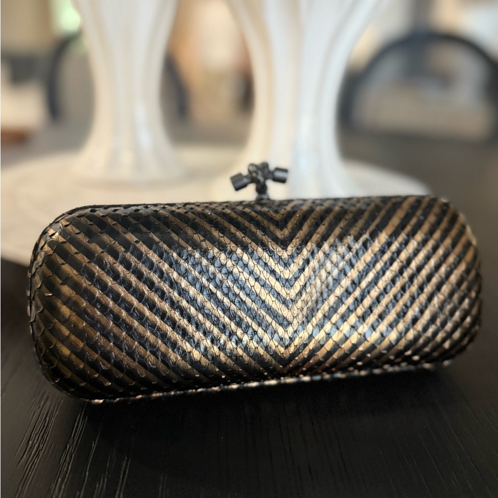 Bottega Veneta Python Clutch